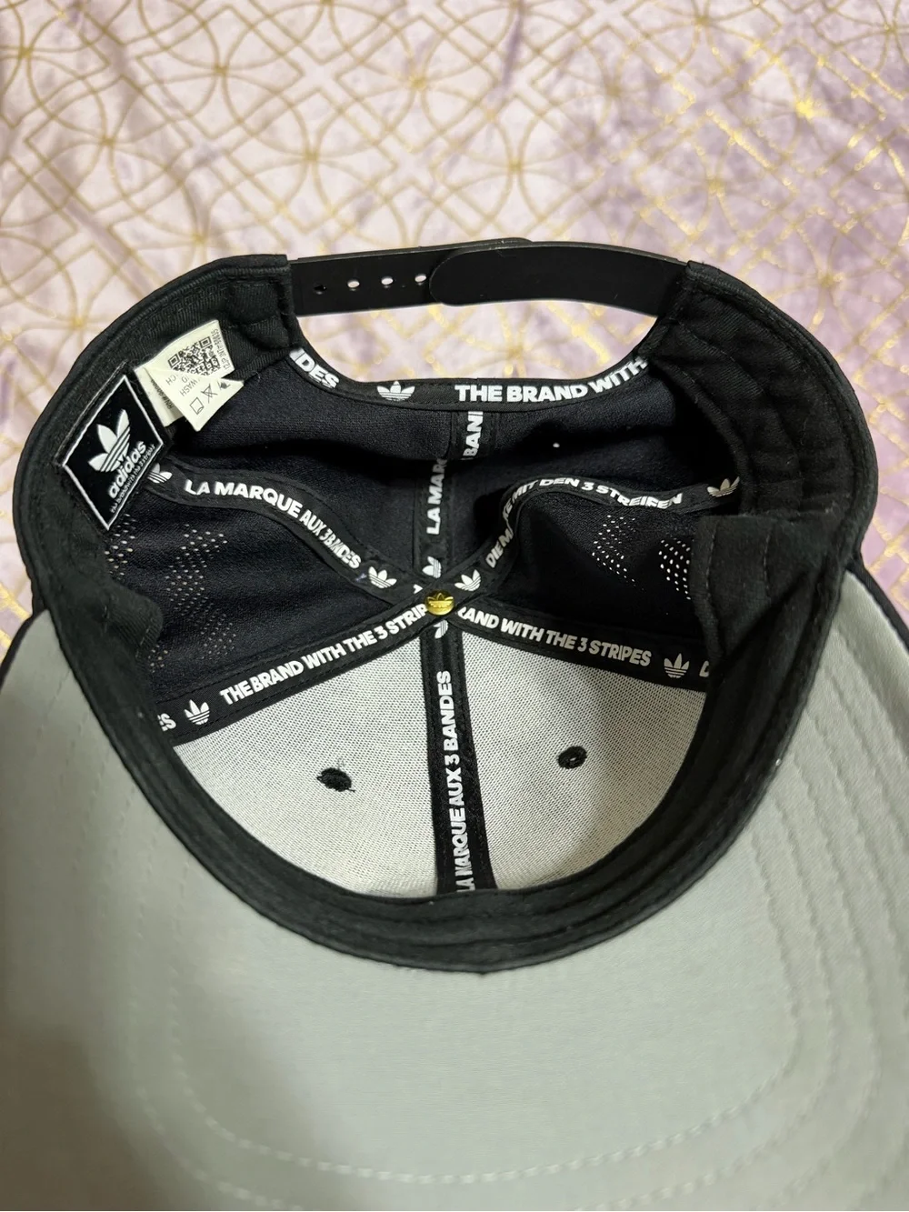 💥 KIDS Adidas Black Trefoil Baseball Cap